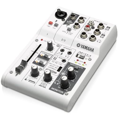 ヤマハ YAMAHA ウェブキャスティングミキサー 3チャンネル AG03