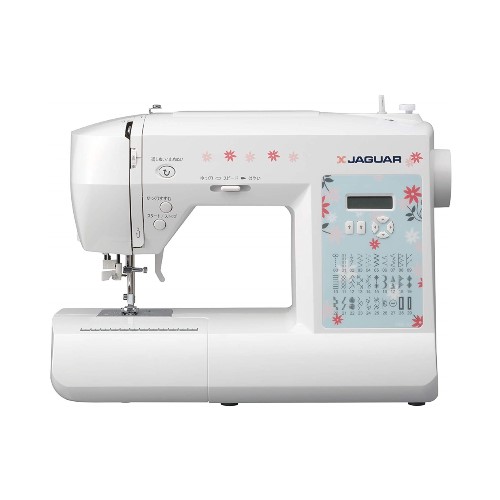 ジャガー コンピュータミシン フットコントローラー付き ホワイト TRM-10
