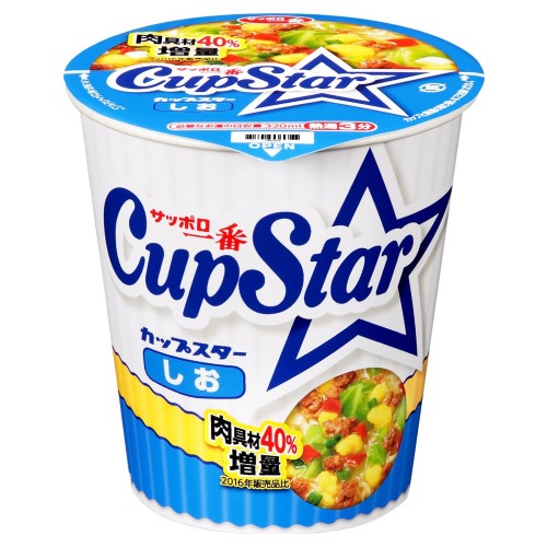 サッポロ一番 カップスター しお 77g×12個