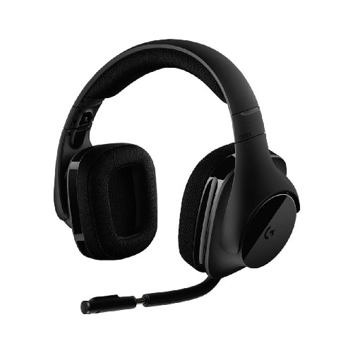 ワイヤレスゲーミングヘッドセット Logicool ロジクール G533 ブラック Dolby DTS 7.1ch 臨場感 ノイズキャンセリングマイク 15時間連続使用 軽量設計 PS4/PC